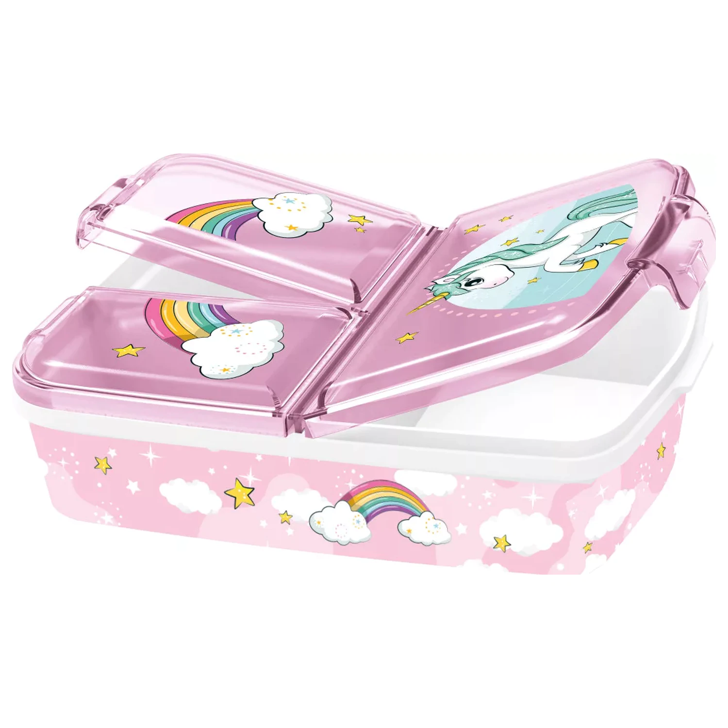 Unicorn Range Mehrkammer-Lunchbox, Sandwichbox Produktfoto
