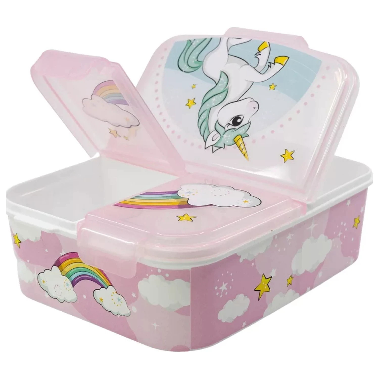Unicorn Range Mehrkammer-Lunchbox, Sandwichbox Produktfoto