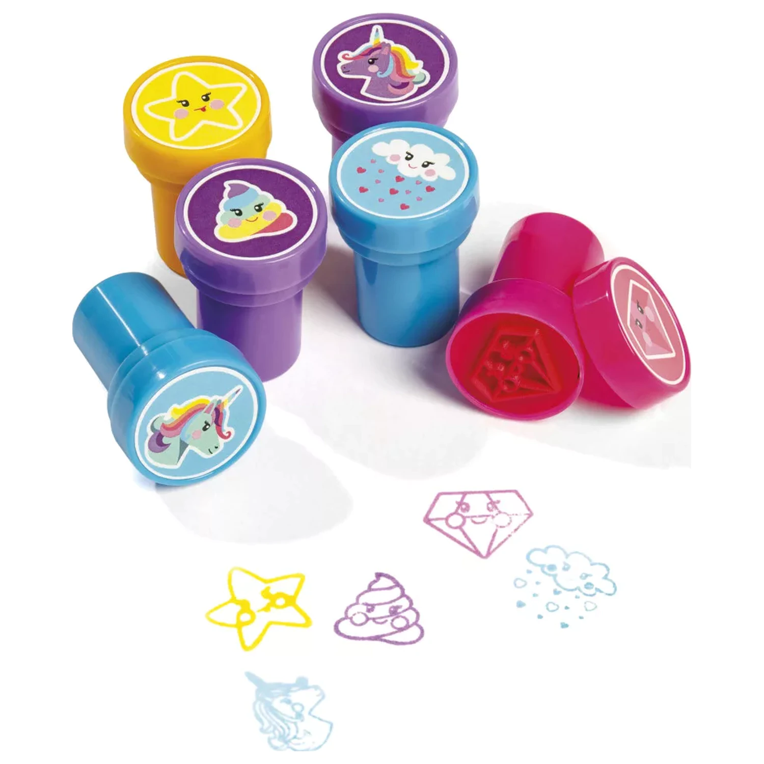 Unicorn Smile Stempel Set 12 Stück Produktfoto