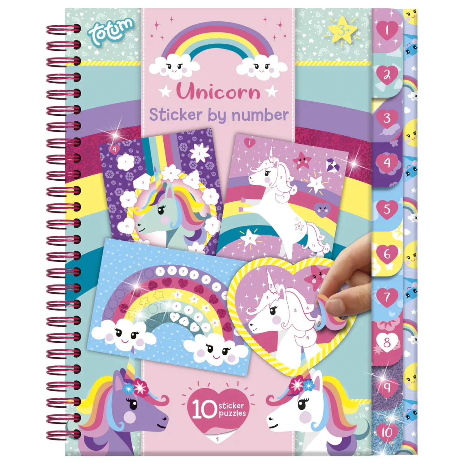 Unicorn Totem Aufkleber Kreativ Set Produktfoto