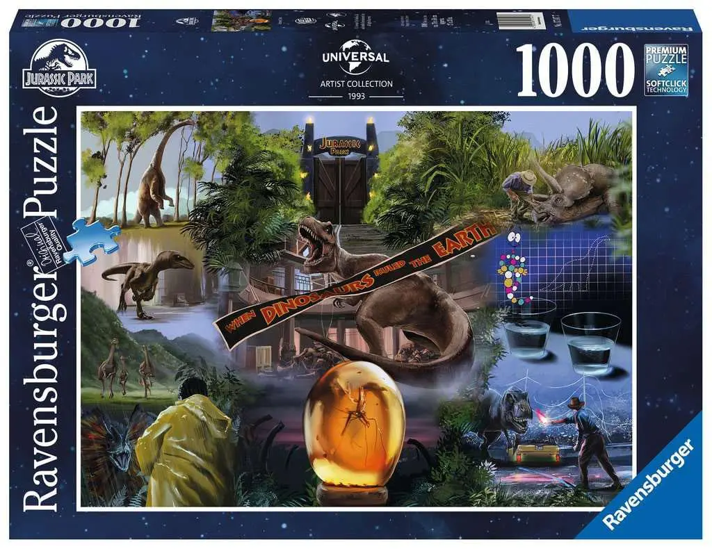 Universal Artist Collection Puzzle Jurassic Park (1000 Teile) Produktfoto