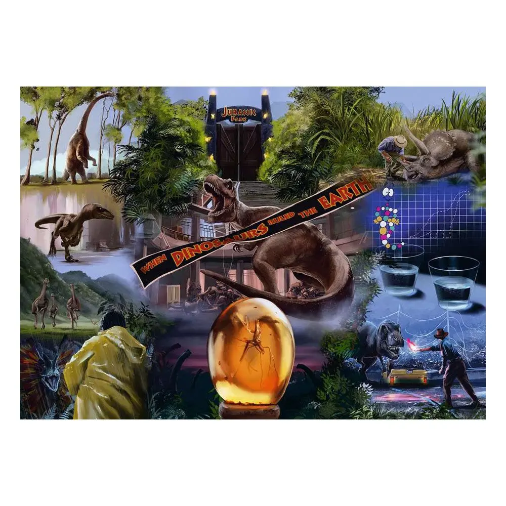 Universal Artist Collection Puzzle Jurassic Park (1000 Teile) Produktfoto