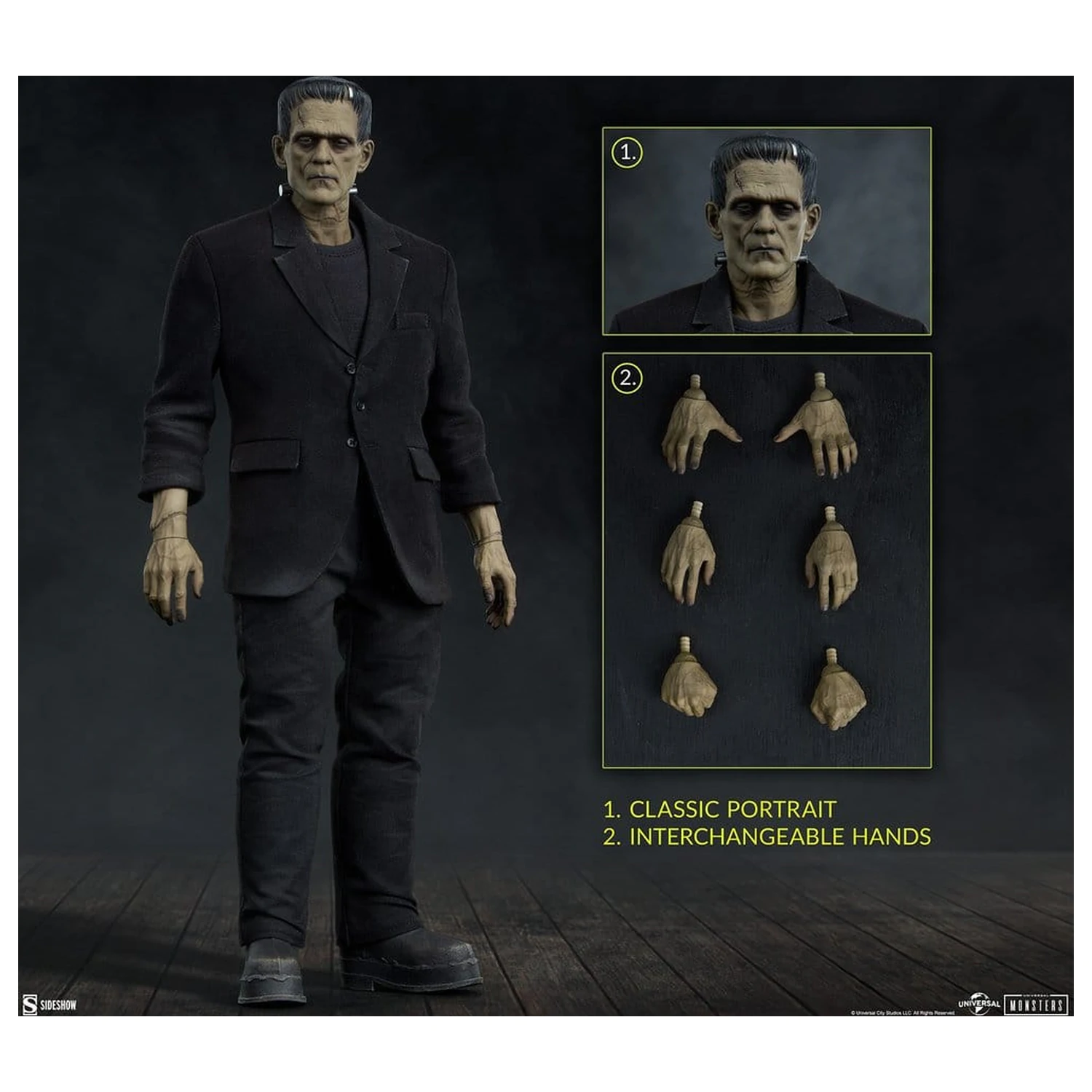 Universal Monsters Actionfigur 1/6 Frankenstein (Collector Edition) 33 cm Produktfoto