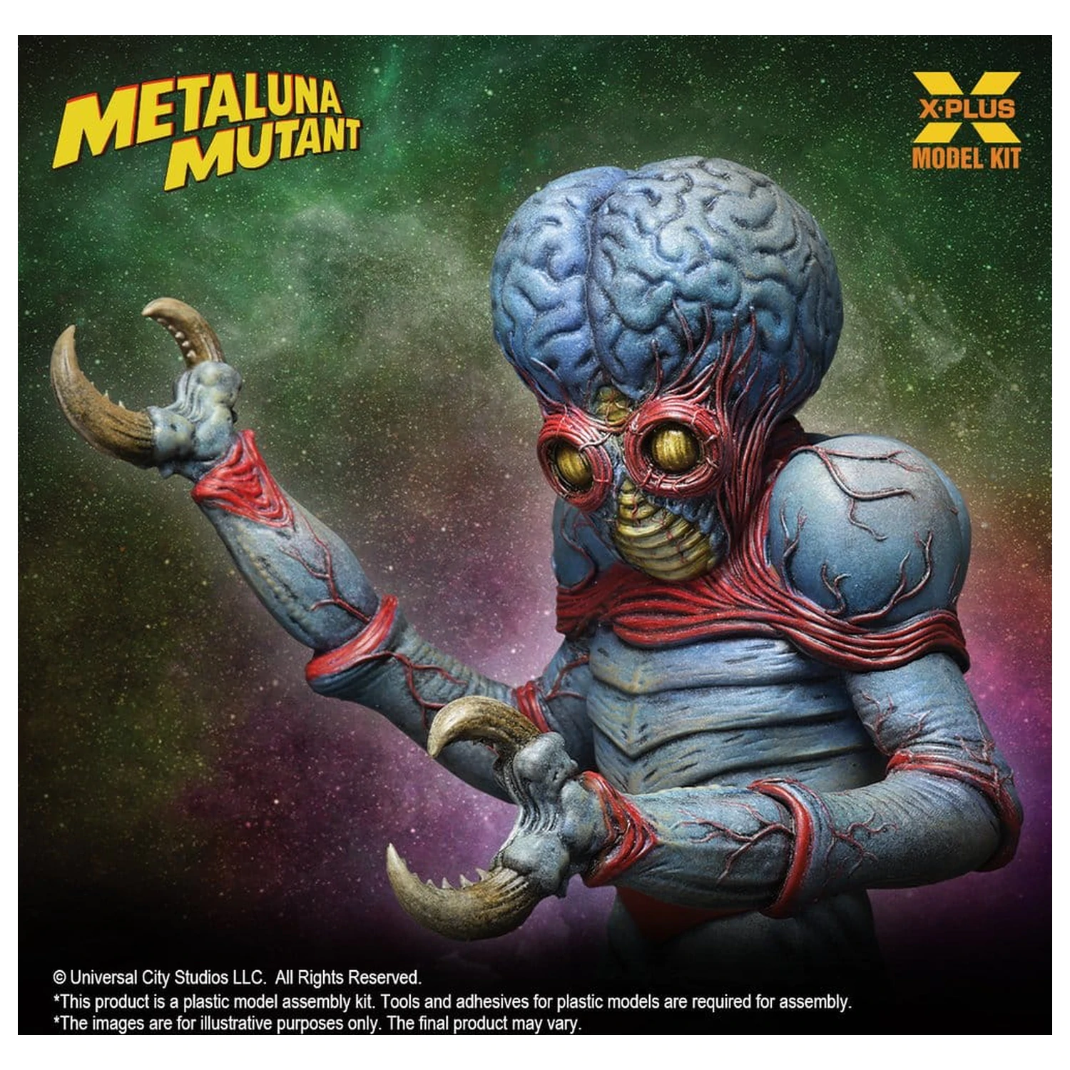 Universal Monsters Plastikmodellbausatz 1/8 Metaluna Mutant 26 cm Produktfoto