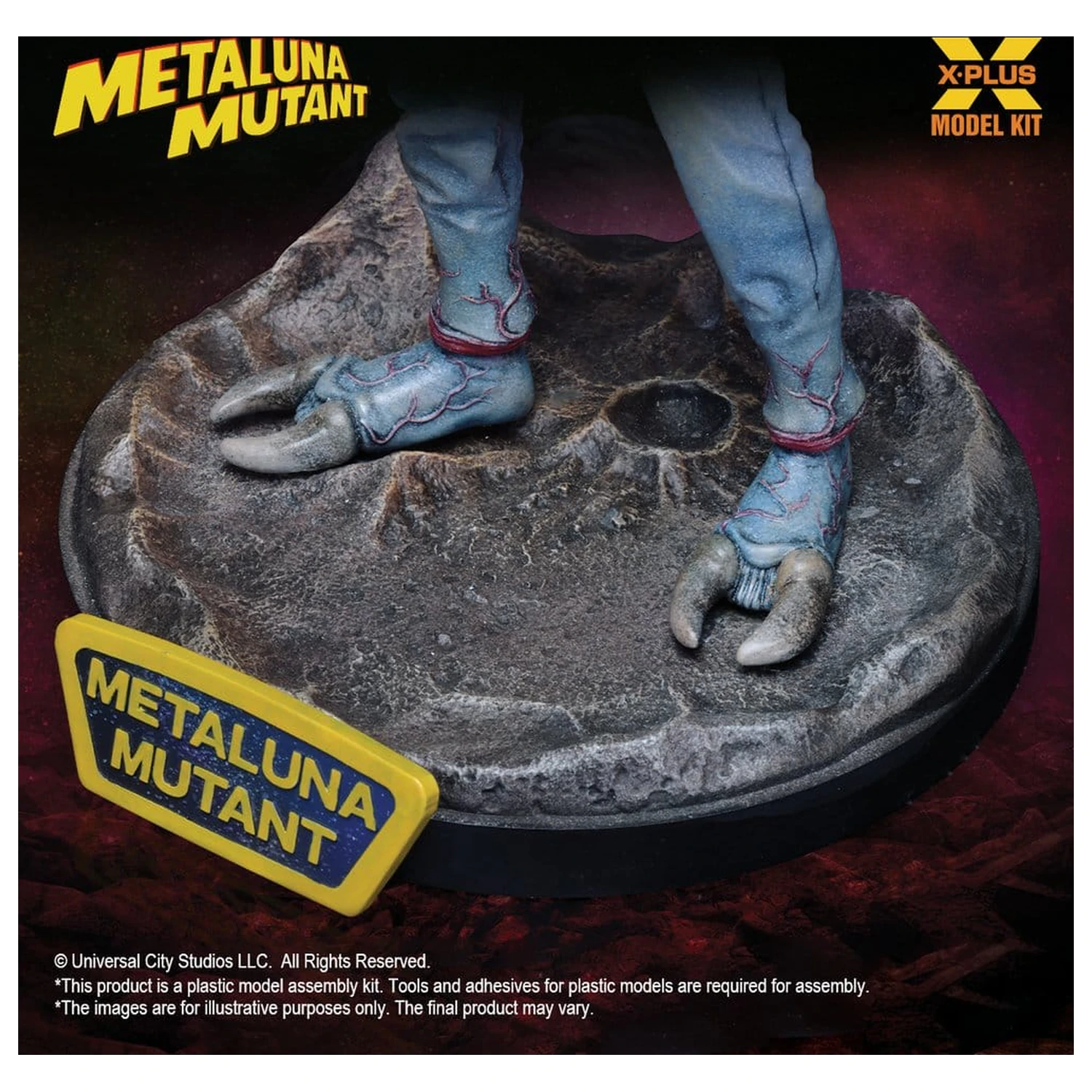 Universal Monsters Plastikmodellbausatz 1/8 Metaluna Mutant 26 cm Produktfoto
