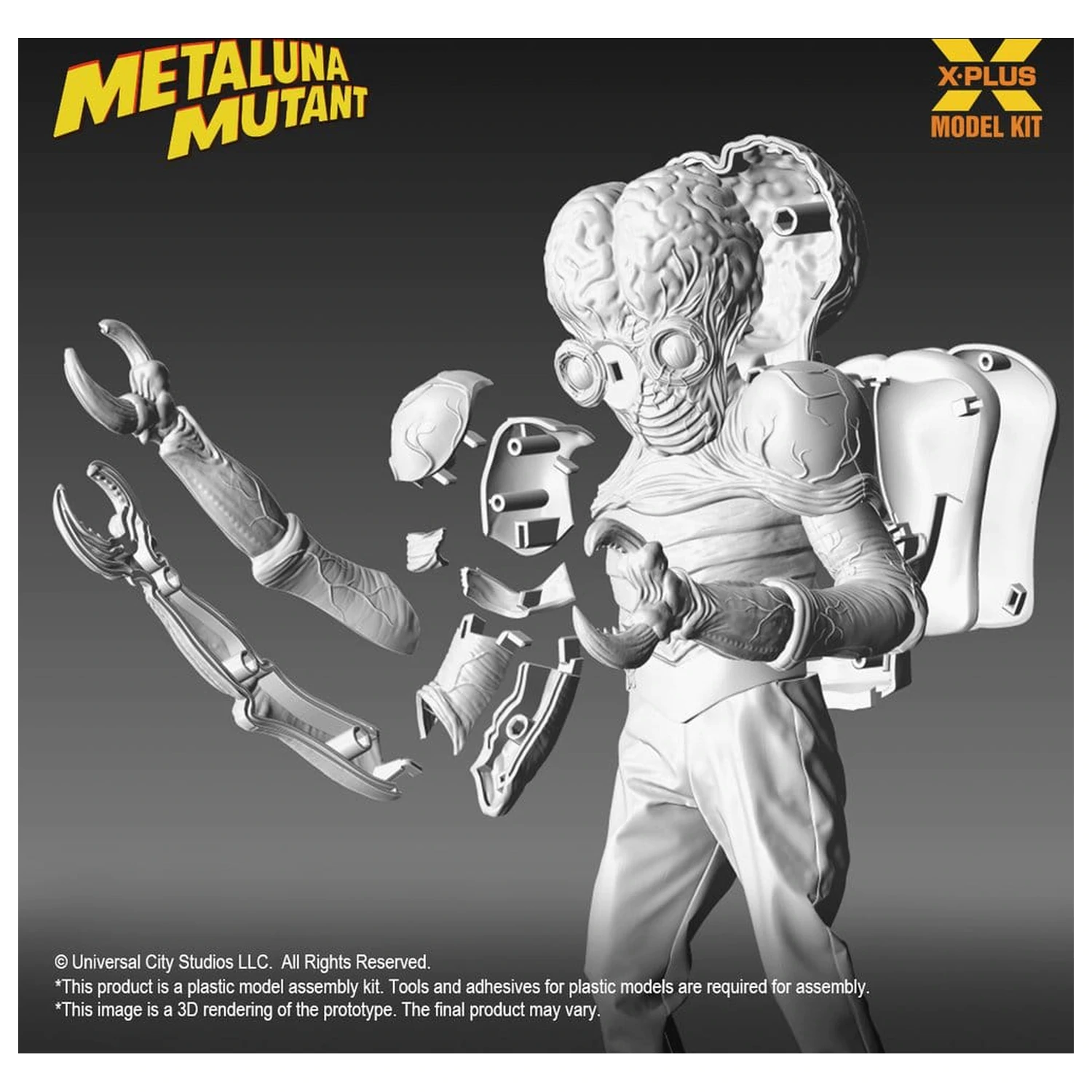 Universal Monsters Plastikmodellbausatz 1/8 Metaluna Mutant 26 cm Produktfoto