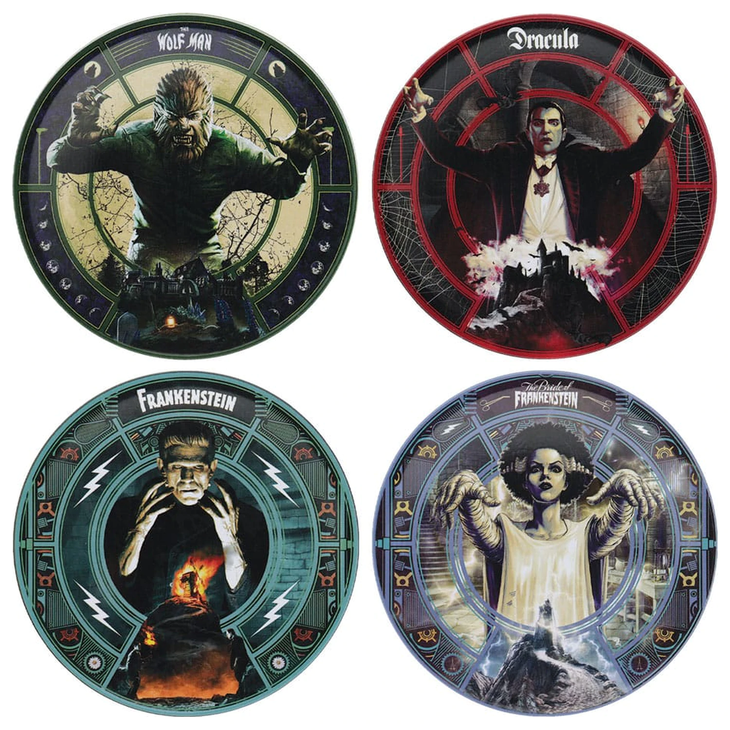 Universal Monsters Untersetzer 4er-Pack Produktfoto