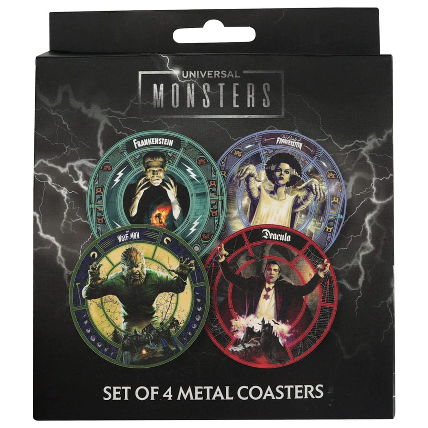 Universal Monsters Untersetzer 4er-Pack Produktfoto