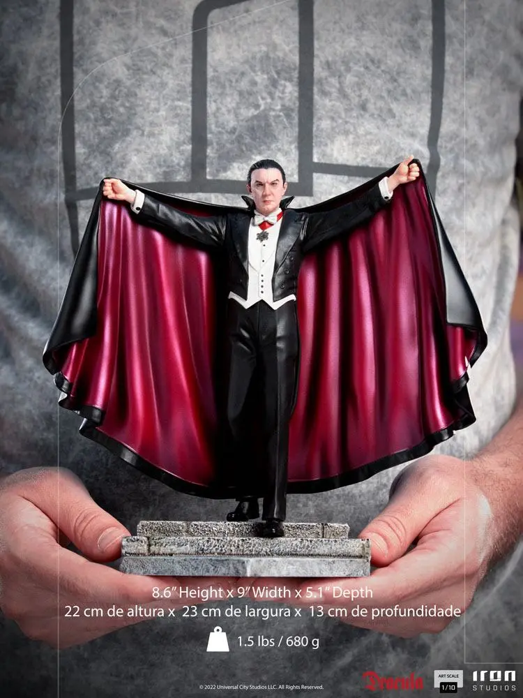 Universal Monsters Art Scale Statue 1/10 Dracula 22 cm Produktfoto