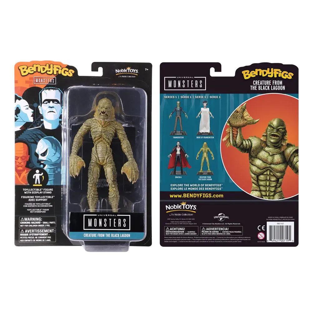 Universal Monsters Bendyfigs Bendable Figur Creature from the Black Lagoon 19 cm Produktfoto