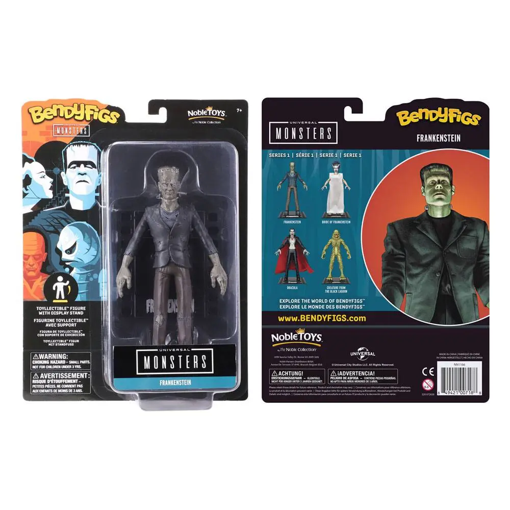 Universal Monsters Bendyfigs Bendable Figur Frankenstein Monster 19 cm Produktfoto