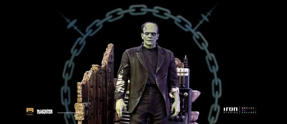 Universal Monsters Deluxe Art Scale Statue 1/10 Frankenstein Monster 24 cm termékfotó