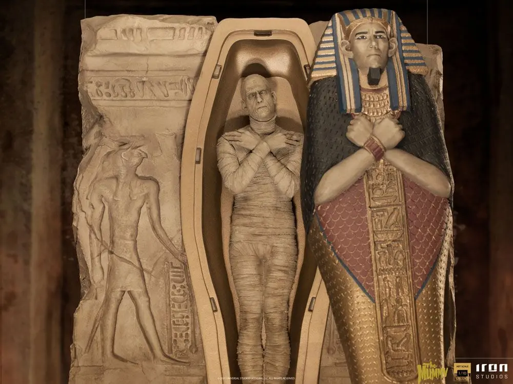 Universal Monsters Deluxe Art Scale Statue 1/10 The Mummy 25 cm Produktfoto