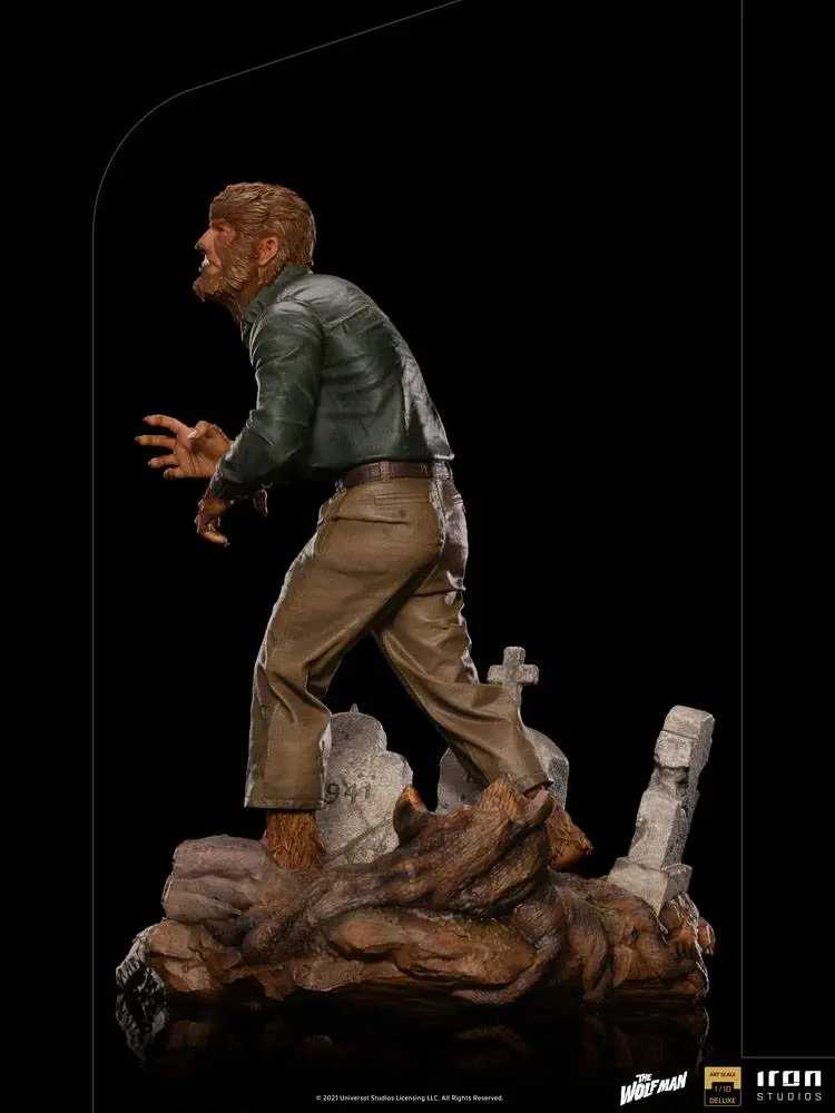 Universal Monsters Deluxe Art Scale Statue 1/10 The Wolf Man 21 cm Produktfoto