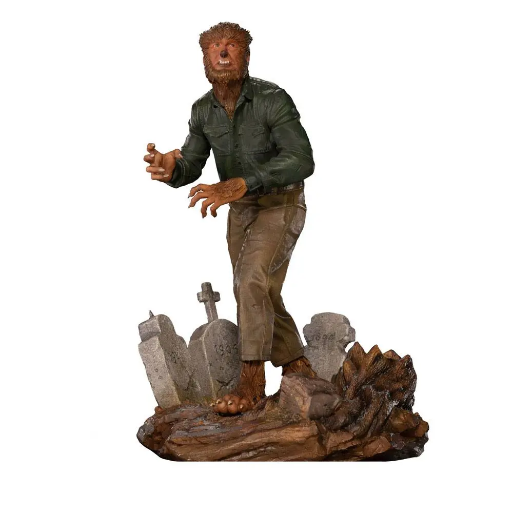 Universal Monsters Deluxe Art Scale Statue 1/10 The Wolf Man 21 cm Produktfoto