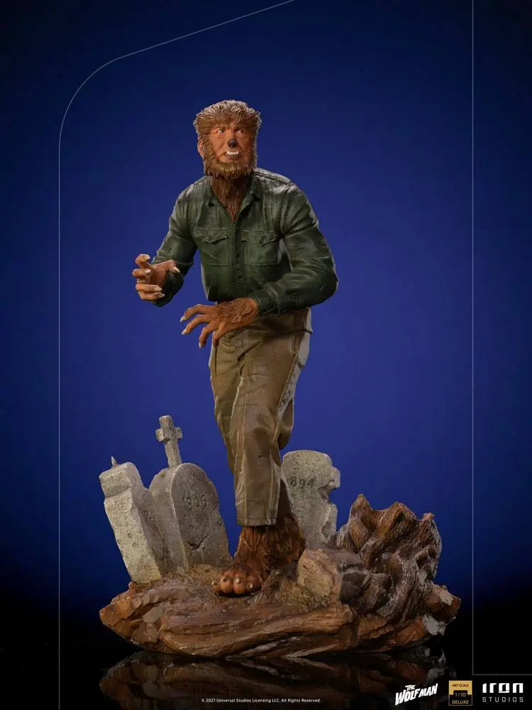 Universal Monsters Deluxe Art Scale Statue 1/10 The Wolf Man 21 cm Produktfoto