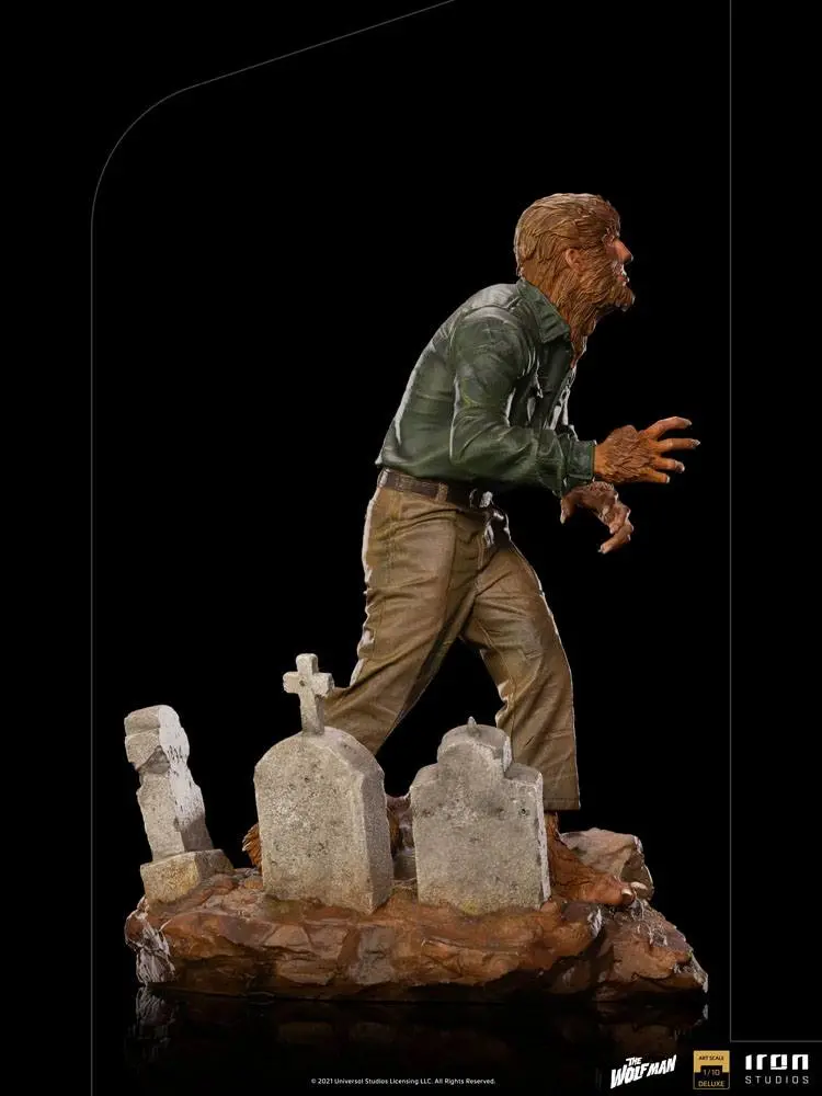 Universal Monsters Deluxe Art Scale Statue 1/10 The Wolf Man 21 cm Produktfoto