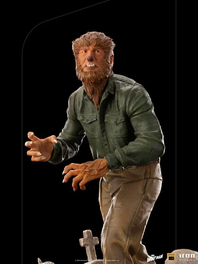 Universal Monsters Deluxe Art Scale Statue 1/10 The Wolf Man 21 cm Produktfoto
