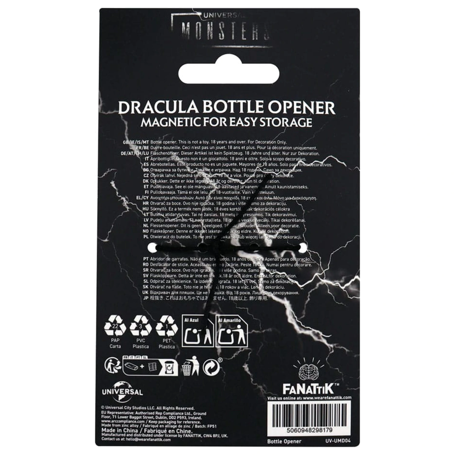 Universal Monsters Flaschenöffner Dracula Produktfoto