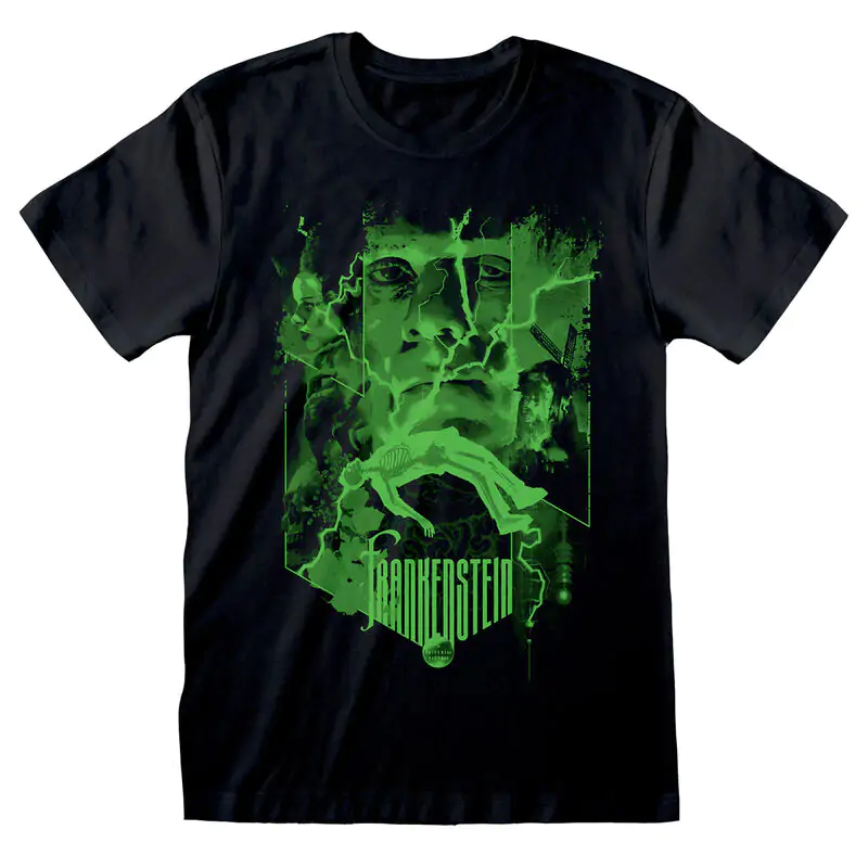 Universal Monsters Frankenstein Green T-shirt Produktfoto