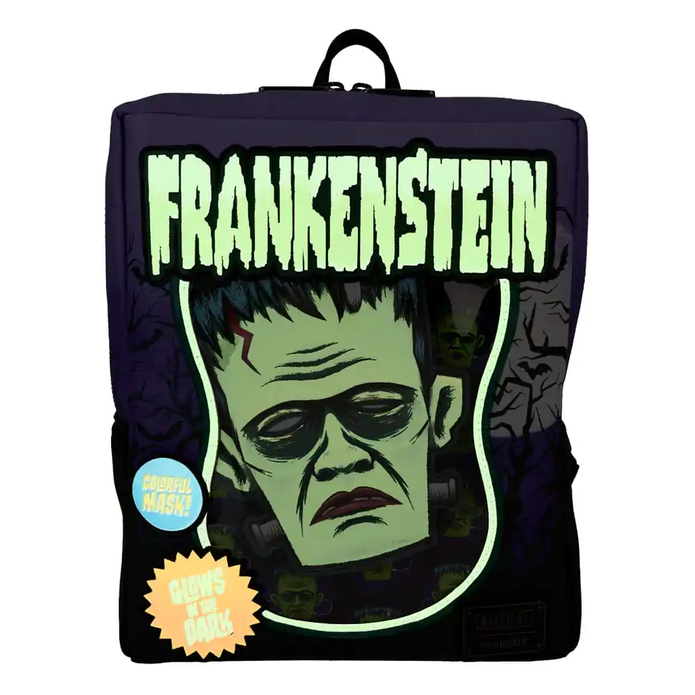 Universal Monsters by Loungefly Mini-Rucksack Frankenstein Neon Mask termékfotó