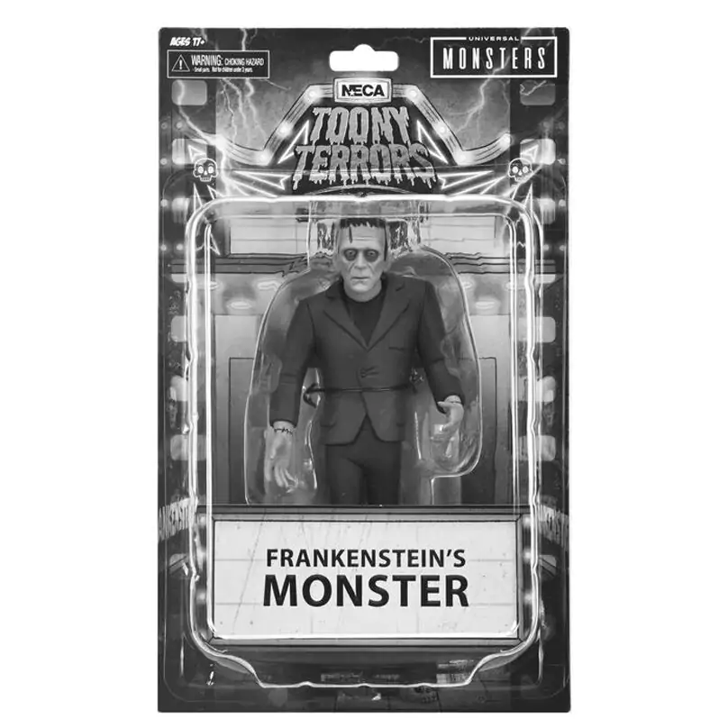 Universal Monsters Frankensteins Monster Black & White Toony Terrors Figur 15 cm Produktfoto