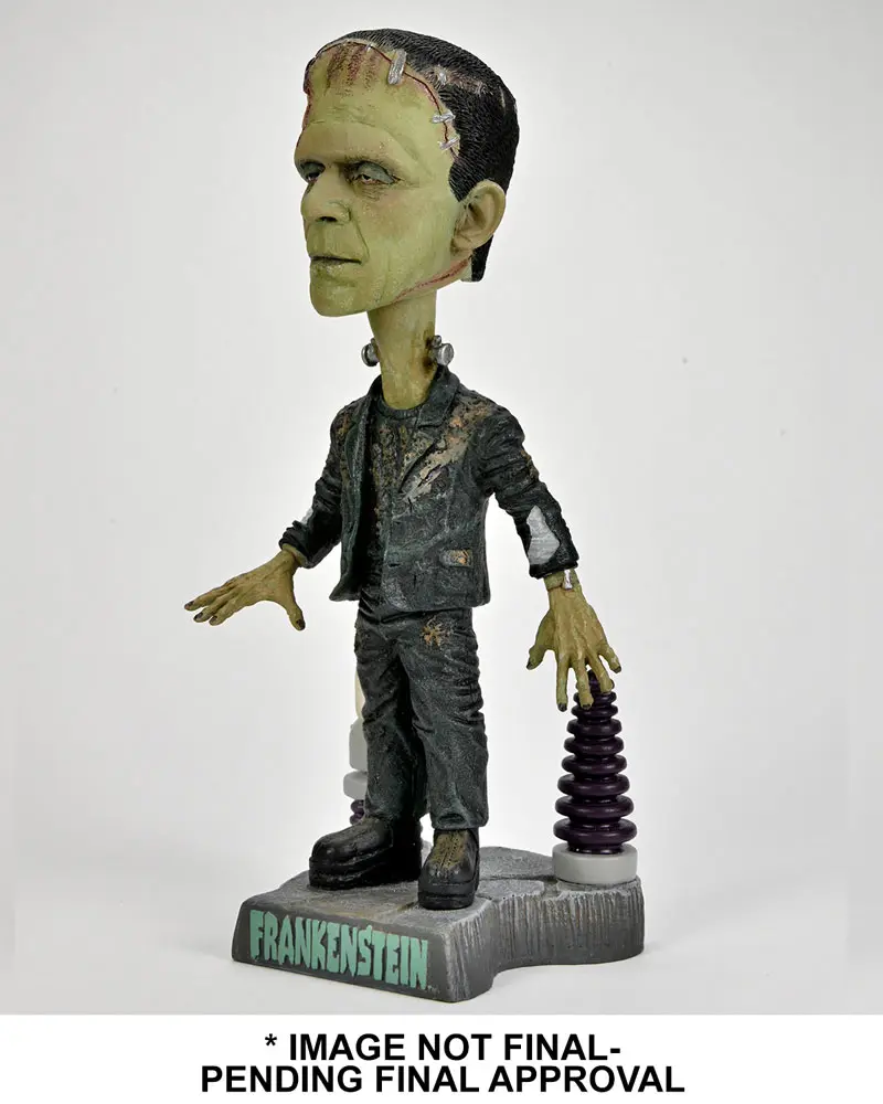 Universal Monsters Head Knocker Wackelkopf-Figur Frankensteins Monster 20 cm Produktfoto