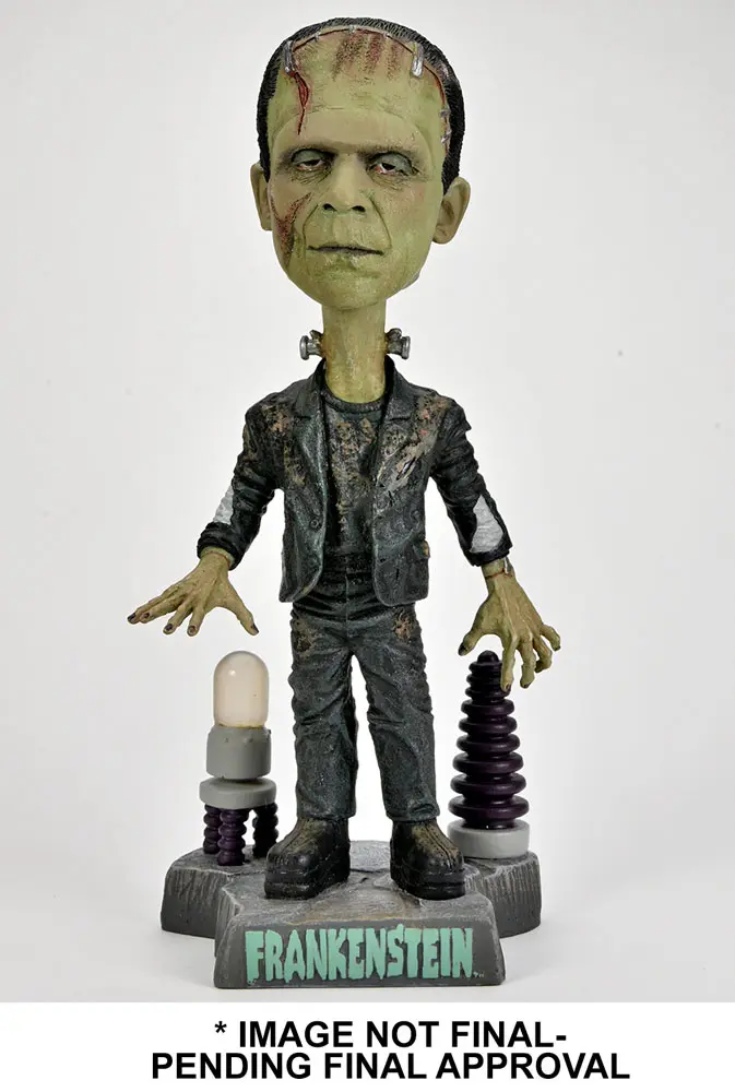 Universal Monsters Head Knocker Wackelkopf-Figur Frankensteins Monster 20 cm termékfotó