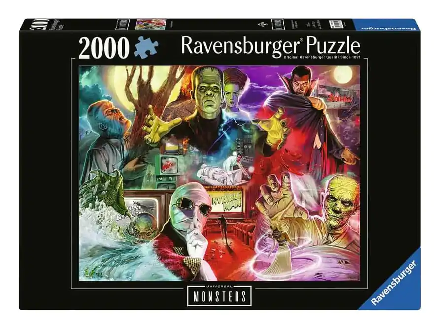 Universal Monsters Puzzle (2000 Teile) Produktfoto