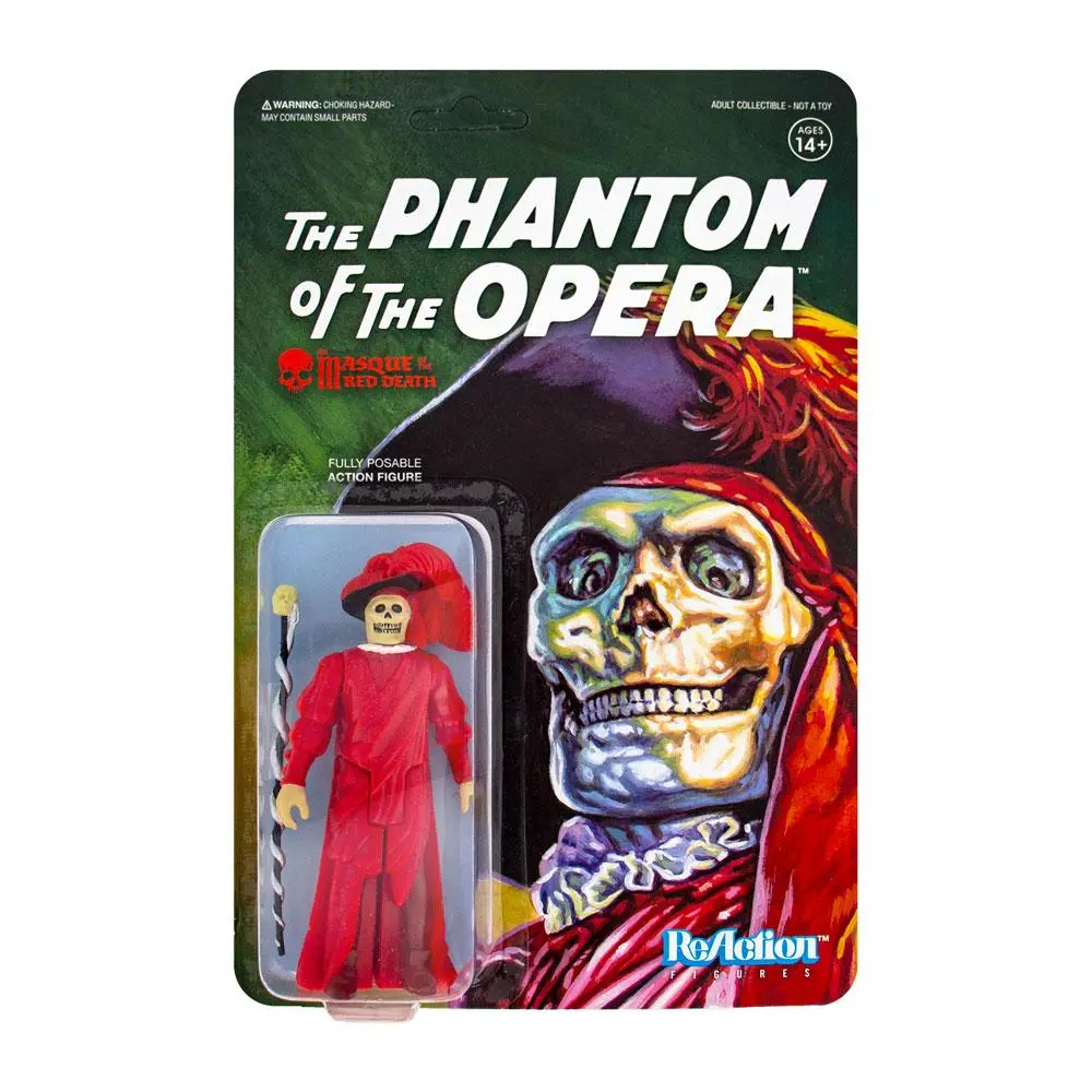 Universal Monsters ReAction Actionfigur The Masque of the Red Death 10 cm Produktfoto