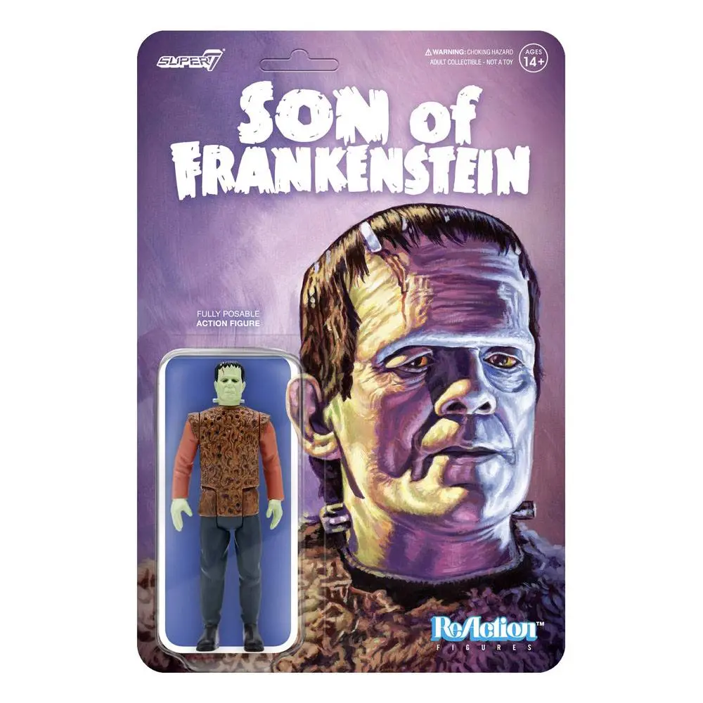 Universal Monsters ReAction Actionfigur The Monster from Son of Frankenstein 10 cm Produktfoto
