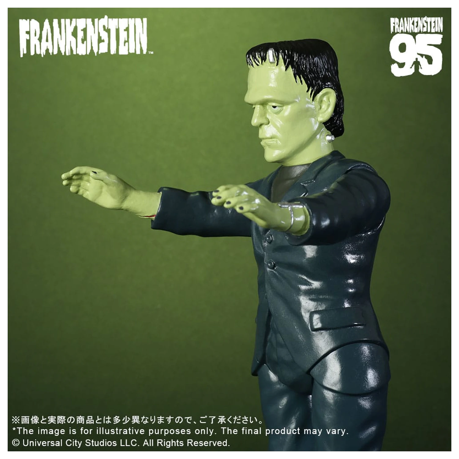 Universal Monsters Retro Sofubi Series Weich-Vinyl-Figur Frankenstein (1931) 27 cm Produktfoto