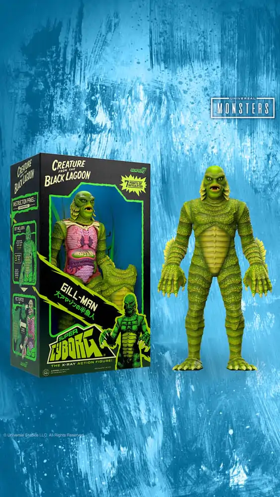 Universal Monsters Super Cyborg Actionfigur Creature from the Black Lagoon (Full Color) 28 cm termékfotó