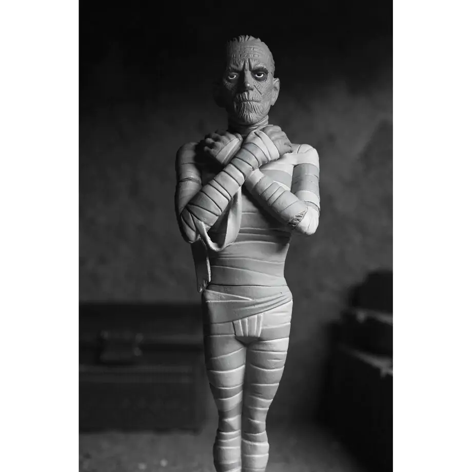 Universal Monsters The Mummy Black & White The Mummy Toony Terrors Figur 15 cm Produktfoto