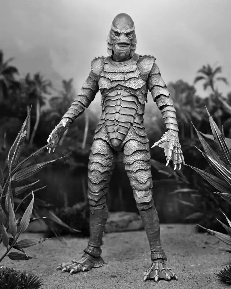 Universal Monsters Actionfigur Ultimate Creature from the Black Lagoon (B&W) 18 cm termékfotó