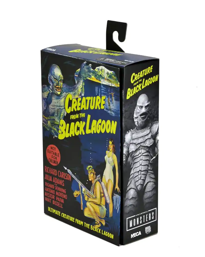 Universal Monsters Actionfigur Ultimate Creature from the Black Lagoon (B&W) 18 cm termékfotó