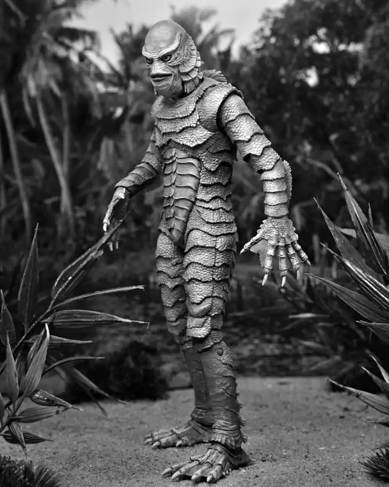 Universal Monsters Actionfigur Ultimate Creature from the Black Lagoon (B&W) 18 cm termékfotó