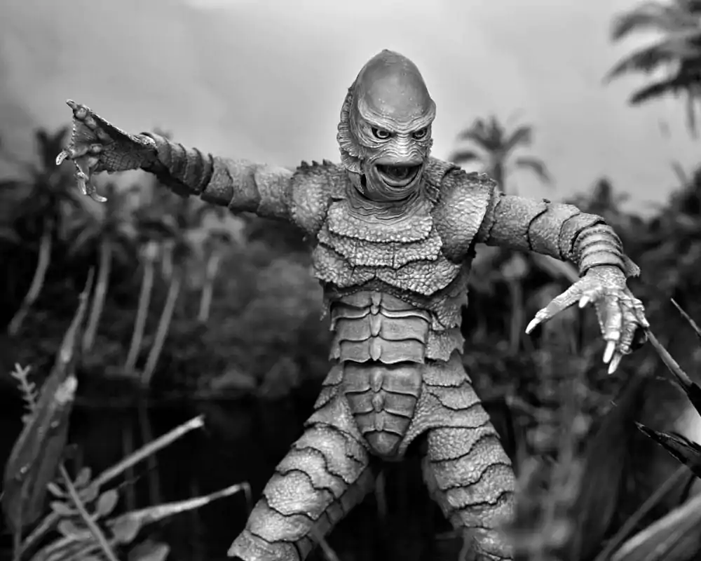 Universal Monsters Actionfigur Ultimate Creature from the Black Lagoon (B&W) 18 cm termékfotó