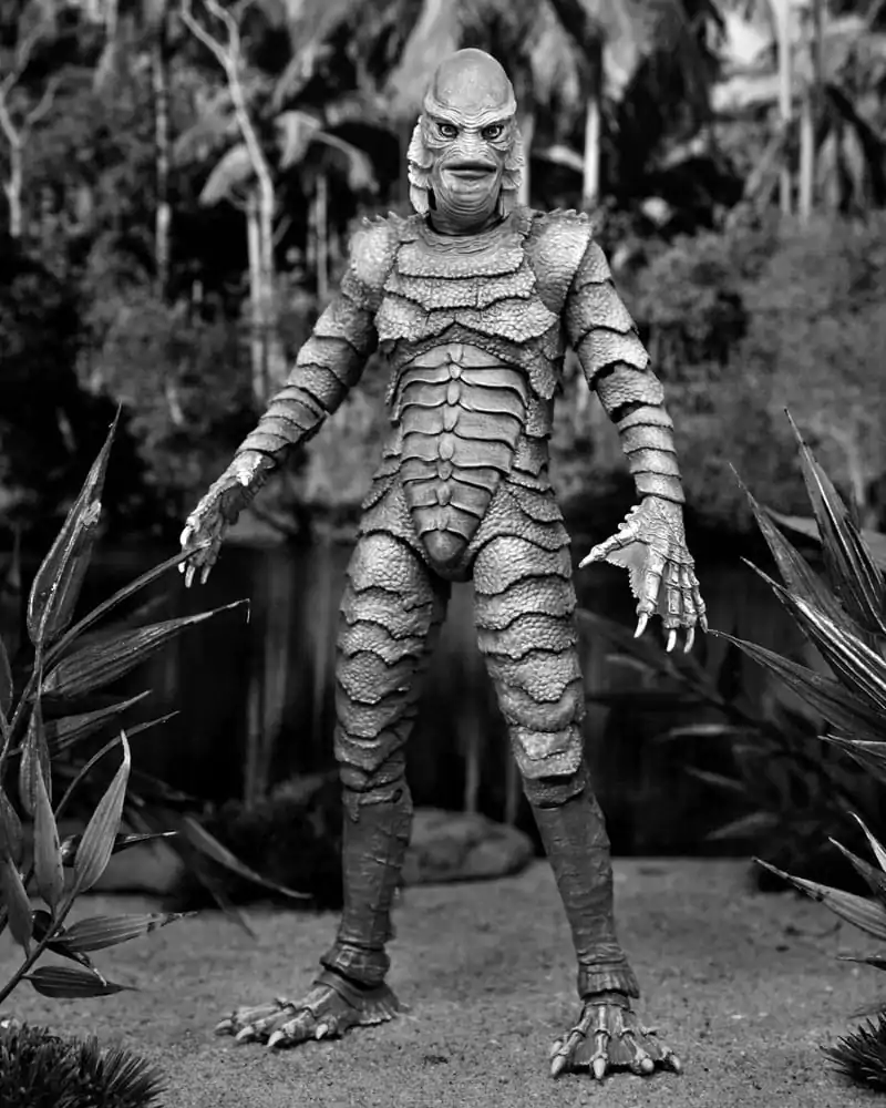 Universal Monsters Actionfigur Ultimate Creature from the Black Lagoon (B&W) 18 cm termékfotó