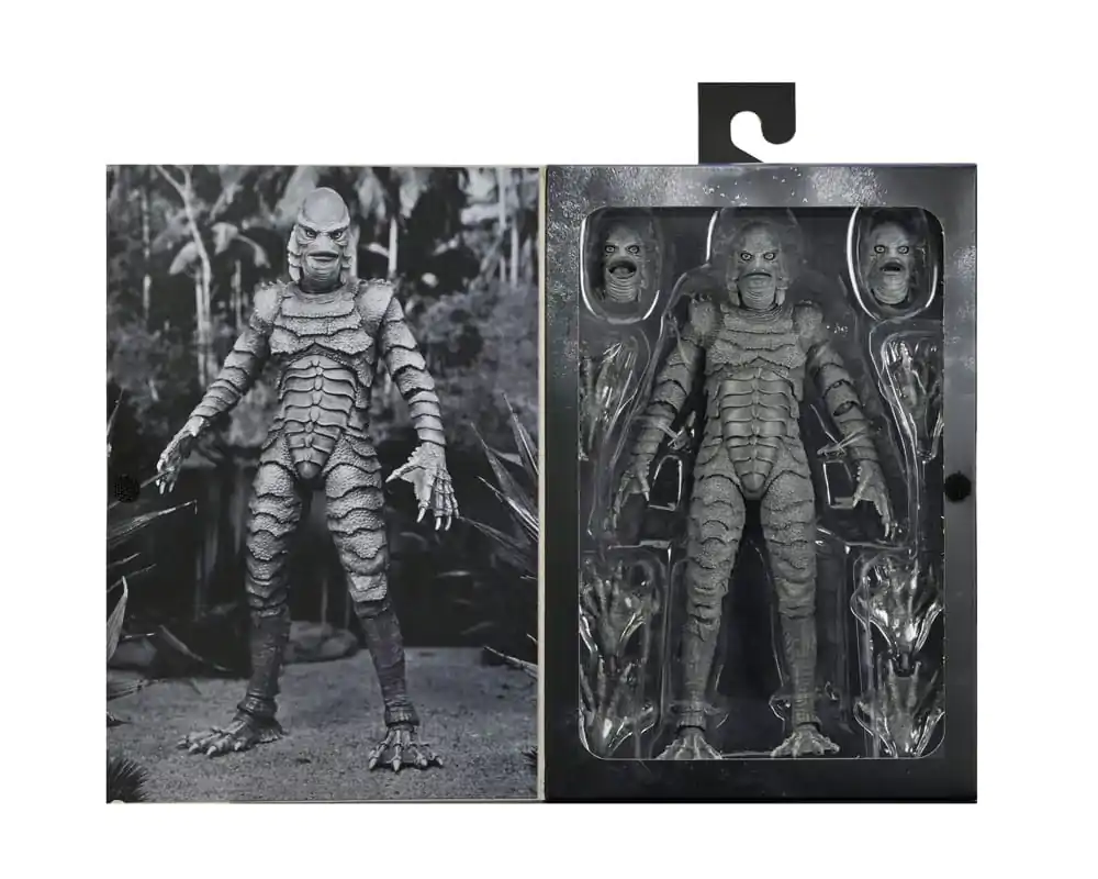 Universal Monsters Actionfigur Ultimate Creature from the Black Lagoon (B&W) 18 cm termékfotó