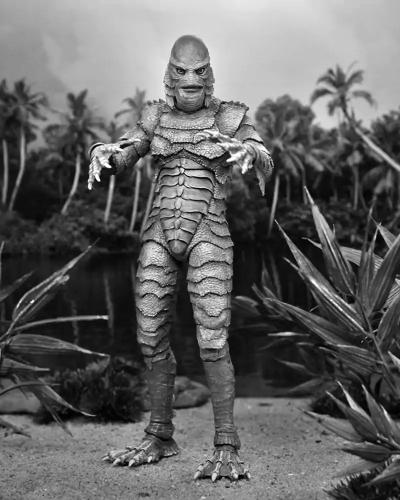 Universal Monsters Actionfigur Ultimate Creature from the Black Lagoon (B&W) 18 cm termékfotó