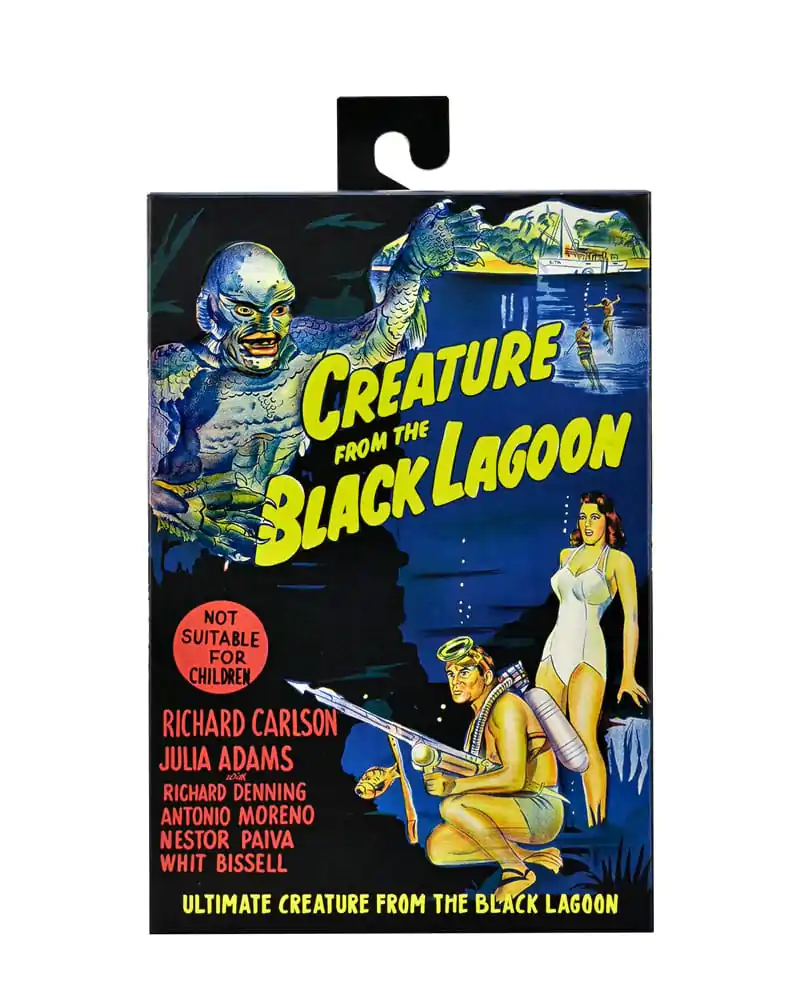 Universal Monsters Actionfigur Ultimate Creature from the Black Lagoon (B&W) 18 cm termékfotó