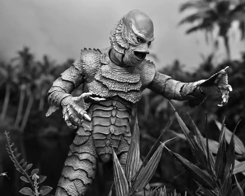 Universal Monsters Actionfigur Ultimate Creature from the Black Lagoon (B&W) 18 cm termékfotó