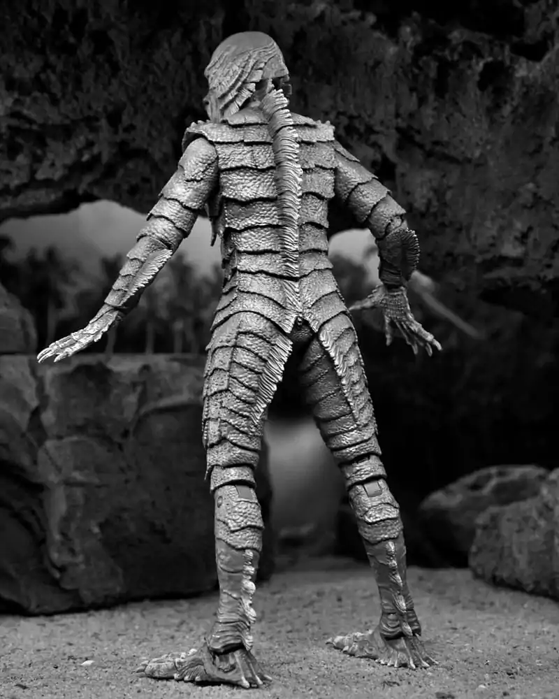 Universal Monsters Actionfigur Ultimate Creature from the Black Lagoon (B&W) 18 cm termékfotó