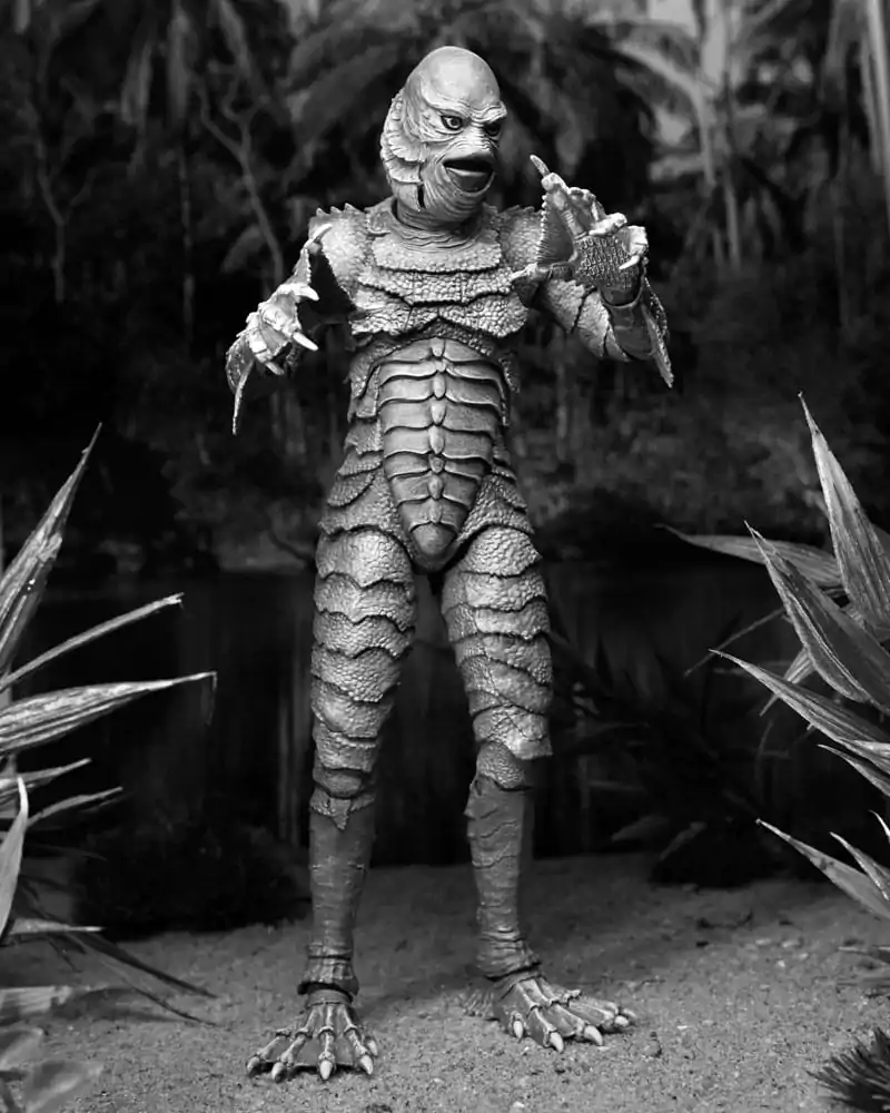 Universal Monsters Actionfigur Ultimate Creature from the Black Lagoon (B&W) 18 cm termékfotó