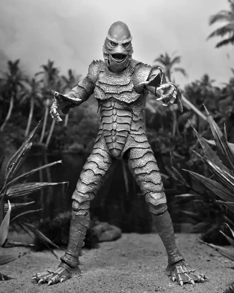 Universal Monsters Actionfigur Ultimate Creature from the Black Lagoon (B&W) 18 cm termékfotó