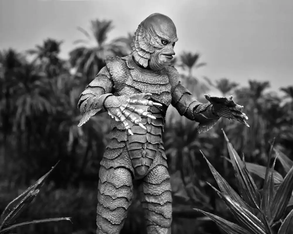 Universal Monsters Actionfigur Ultimate Creature from the Black Lagoon (B&W) 18 cm termékfotó