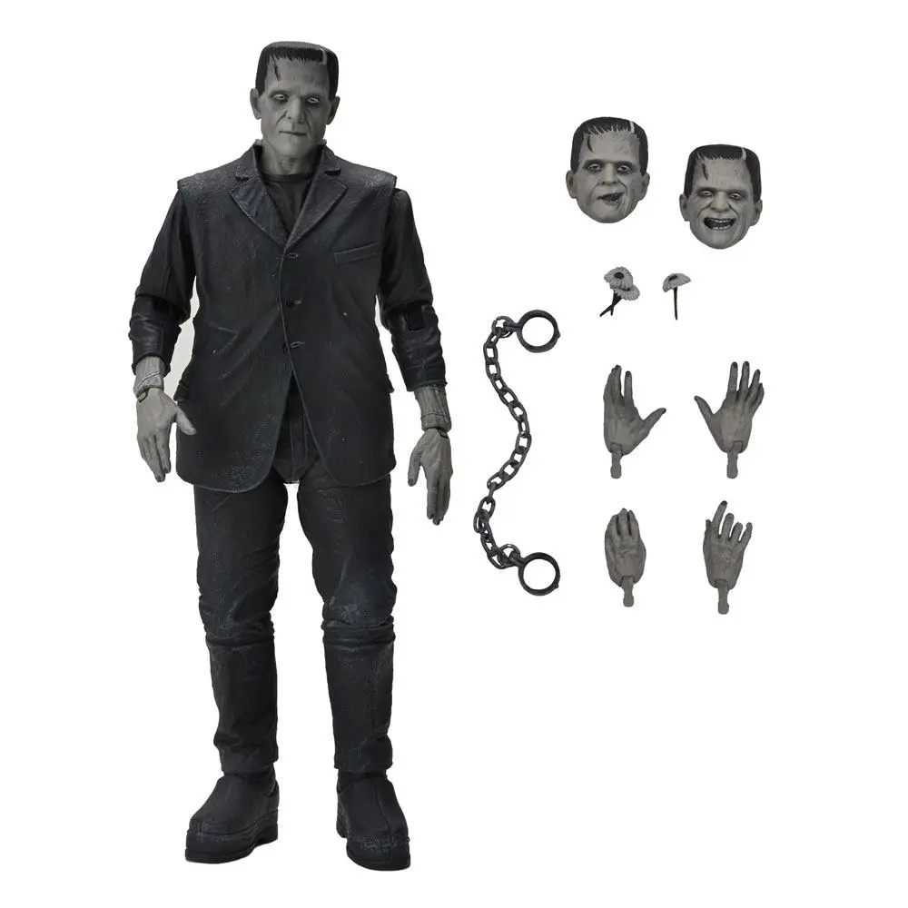 Universal Monsters Actionfigur Ultimate Frankensteins Monster (Black & White) 18 cm termékfotó