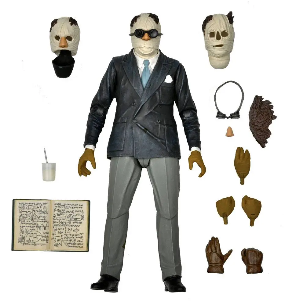 Universal Monsters Actionfigur Ultimate The Invisible Man 18 cm termékfotó