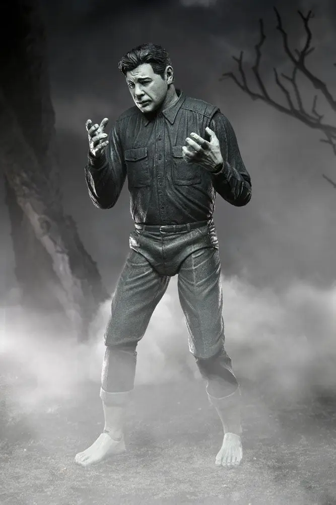 Universal Monsters Actionfigur Ultimate The Wolf Man (Black & White) 18 cm termékfotó